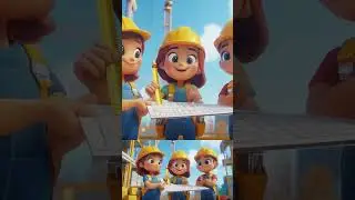 Let&rsquo;s Build! Builder Song | Kids Songs | Nursery Rhymes | Toddlers Songs | Little Melody Land