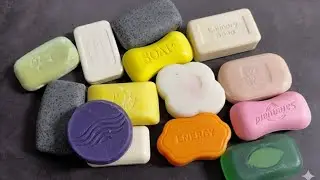🤩Relaxing ASMR SOAP•Cutting Dry Soap•Bundle of mix colourful ✨ soap & cutting asmr