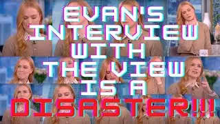 We Talk About Evan Rachel Wood's Appearance On The View (so many lies and incncistencies...)
