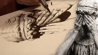 DRAWING WEEPING ANGELS