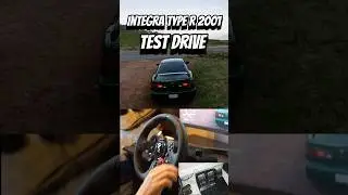 Forza HORIZON. Integra Type R test drive. #automobile #gameplay #forza #playstation #driver #tiktok
