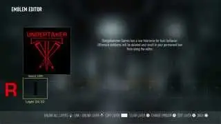 Call of Duty Advanced Warfare Emblems: Undertaker WWE Logo