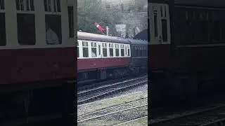 Stanier Mogul outside Bury Bolton Street