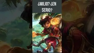 Milio: El support con winrate roto 😳🔥 #leagueoflegends #leagueofpantheons #metalol
