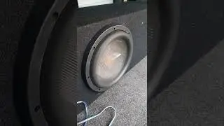 precision power p.10inch dual 2 wired to 1ohm . #precisionpower #10inch #subwoofer