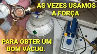 COMO FAZER A QUEBRA DE VÁCUO COM USO DO NITROGÊNIO.
