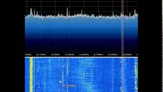 40-meter band with rtl-sdr and up converter --