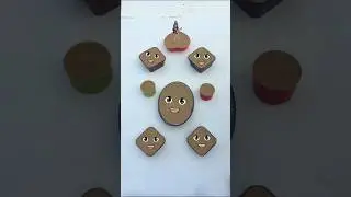 Perfect Sand Domes Crushing with Hammer | Super Satisfying Kinetic Sand Smash #shorts