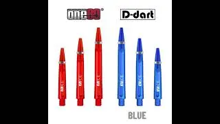 (D DART STORE) RE STOCK! ONE80 PROPLAST VICE DARTS SHAFT/STEM WITH SPRINGS #ONE80DARTS
