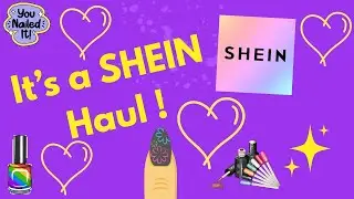 💅 SHEIN Haul w/Swatching #sheinhaul#nailartheaven #nailswatch #nailsupply#nailsupplyhaul #nails