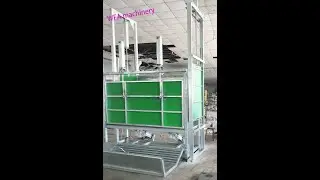 WFA Slaughter House Equipment Fixed Killing Box For Machine Cattle