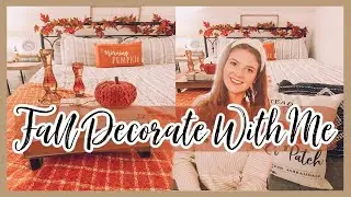FALL DECORATE WITH ME 2021 | COZY BEDROOM FALL DECOR | FALL DECORATING IDEAS
