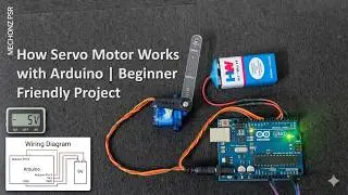 4. How Servo Motor Works with Arduino | Beginner Friendly Project | MECHONZ PSR