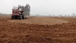 A farmer driving  atractor 🚜 through the fields| Kissan kheet mai tractor chlaty huae| Village vlog