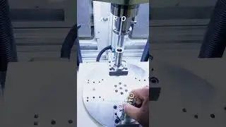 CNC Electric servo press:Air conditioning valve core#assembly #manufacturer #industrialmachinery