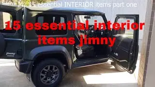 Jimny 15 essential interior items