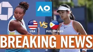 Historic Showdown Alex Eala Makes Her Australian Open Debut Against Rising Star Alycia Parks!