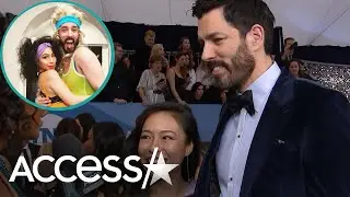 Drew Scott Gushes About Going To Zooey Deschanel's '80s-Themed 40th Birthday Bash