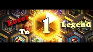 Hearthstone: Loser to Legend - Diamond 1 (LET'S GET LEGEND!)