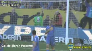 Boca 2 - River 0   Clausura 2011