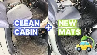 Electric Car Interior Refresh &mdash; Clean Cabin & New Mats ⚡️