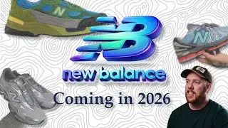 Давайте посмотрим на некоторые кроссовки New Balance, которые появятся в продаже в 2026 году!!