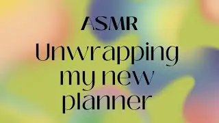 ASMR - Unwrapping with plastic, paper, leather, and pen