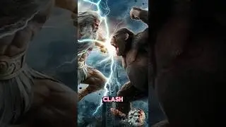 What happens if ZEUS meets KING KONG? #kingkong #youtubeshort #midjourney #ai