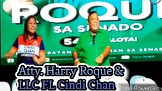 HARRY ROQUE PERFORMS DANCE NUMBER WITH CINDI KING CHAN