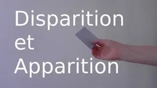Apparition et disparition d'une carte [EXPLICATIONS]