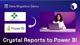 Crystal Reports to Power BI Migration with Kanerika's Migration Accelerator Empowered by FLIP