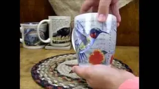 American Expedition Stoneware Coffee Mug- Postcard Series