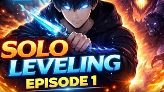 Solo Leveling Episode 1 Explained in Hindi | Jin-Woo Awakening Begins 🔥#sololeveling #sungjinwoo