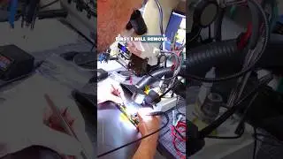 Laptop Repair Fail: Ripped LCD Connector #shorts #laptoprepair #computerrepair