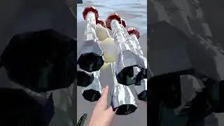 Playing around with ski slope and rockets#fypシ #vr #fun #funny #animalcompany #newupdate #roadto200 