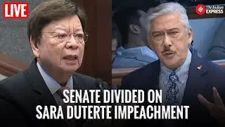 LIVE: Philippine Senate Clashes Over Motion to Dismiss VP Sara Duterte&rsquo;s Impeachment Trial