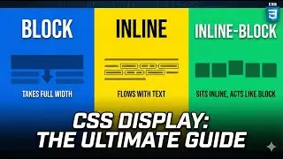 CSS Display Explained: Block vs Inline vs Inline-Block (2026 Guide)