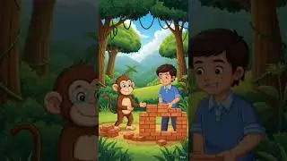 small baby monkey#rio #myfirstvlog #funny #bacho #cartoon #fristlove#myfirstvlog