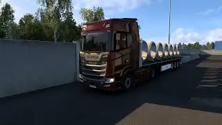 Scania 580S to Sweden | Euro Truck Simulator 2