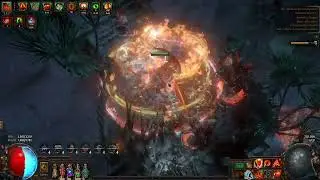Simulacrum Waves 25-30 - Face tanking everything - Hybrid Righteous Fire Inquisitor