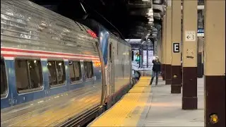 Amtrak Northeast Regional Train 193 to Washington, D.C. @ Newark-Penn Station