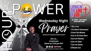 121025 SCFC Wednesday Night - Hour of Power Prayer 📱