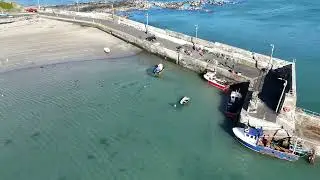 Loughshinny Harbour by Drone