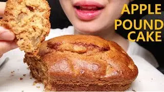 APPLE POUND CAKE ASMR 애플파운드케이크 리얼사운드 먹방