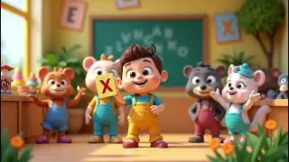 Learn the Letter X with Fun Animal Friends | ABCs for Kids | Educational Song for Toddlers