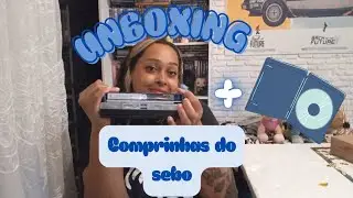 UNBOXING + achadinhos do SEBO