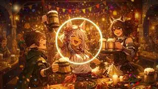 Medieval Tavern Ambience | Celebrating the Victory over the Demon King 🎉