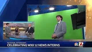 WXII celebrates intern Michael Pardee