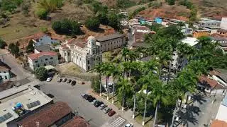 Imagens a&eacute;reas da cidade de Entre Folhas