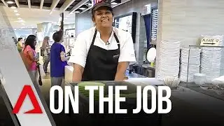 On the Job: Food court cleaner